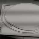 KOHLER 4636-RL-0 Cachet ReadyLatch Elongated Slow Close Toilet Seat, Soft Close Toilet Seat Quiet Lid, Contoured Grip-Tight Bumpers Installation Hardware, Apartment Essentials, White