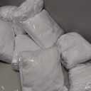 30 PCS White Spandex Stretch Chair Covers,Universal Fitted Washable Slipcovers for Wedding, Banquet, Party, Celebration, Holidays & Decor (White)