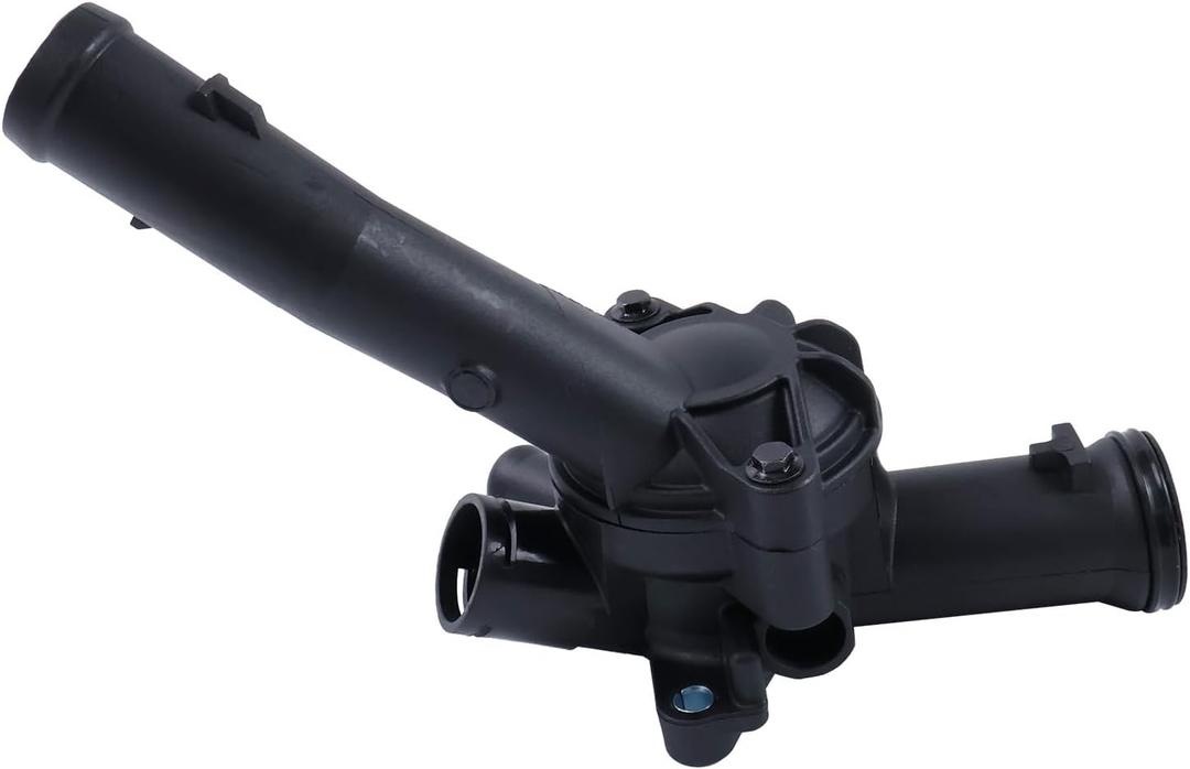 Thermostat Housing Assembly 07K121115C 07K121115B-E Compatible with Volkswagen VW Jetta Golf Rabbit Passat New Beetle 2.5L