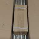 Oneach Heavy Duty Curtain Rods for Windows 48 to 84 Inch, 1 Inch Antique Bronze Curtain Rod, Adjustable Length Rod with Metal Finials, Modern Decorative for Bedroom Kitchen Living Room (16 to 88 Inch)