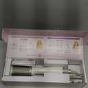 Shark HT202 SmoothStyle Heated Comb + Blow Dryer Brush, Dual Mode, for All Hair Types, Silk