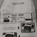 ECOTRIC Rear Flip Folding Seat Compatible with 2000.5-Up Club Car DS Model Golf Cart 400 lbs Weight Capacity-2 Packages