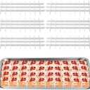 6 Sets Tray Dividers for Harvest Right Freeze Dryer Medium Trays, Adjustable Candy Cake Food Tray Dividers for Harvest Right Freeze Dryer Accessories, White