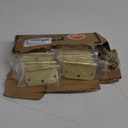 goldenwarm 24-Pack 3.5 Inch Polished Brass Door Hinges - 3-1/2'' x 3-1/2'' Hinges with 5/8'' Radius Corners - Bright Gold Butt Hardware for Interior Doors