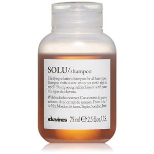 Davines SOLU Shampoo, Clarify And Remove Residue, Refresh Scalp And Leave Hair Shiny And Soft (2.5 Fl Oz (Pack of 1))