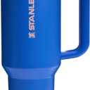 STANLEY Quencher ProTour Flip Straw Tumbler with Leakproof Lid 40 oz | Built-In Straw and Handle | Cup Holder Compatible for Travel | Insulated Stainless Steel Cup | BPA-Free | Royal Blue