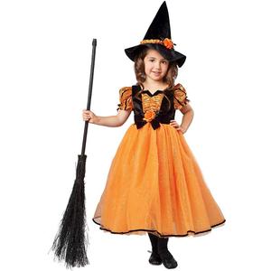 Seasons Children Orange Fancy Fairytale Witch Costume (2-4T)