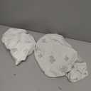 2-Pack Organic Bassinet Sheets for Girls, Boys - 100% Cotton Bassinet Mattress Sheets Compatible with Halo Bassinest Swivel Sleeper, Graco, Baby Delight, Chicco, Unisex Fitted Bassinet Sheets (Elly)