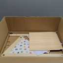 Tiny Land Wooden Baby Walker, Adjustable Speed Baby Push Walker for Boys and Girls, Montessori Activity Center Push Toy for Kids' Development, Ideal Christmas Gift for Toddlers (Morandi)