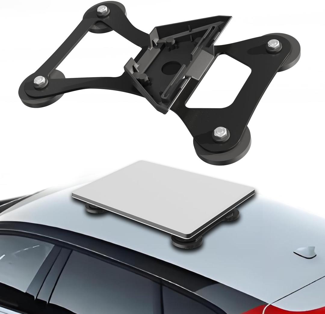 Starlink Mini Mount, Magnetic Roof Mount with Heavy Duty Magnet Bases, Quick Release, Compact and Portable, Starlink Mini Accessories Suitable for RV, Car, Boat, Yacht, Truck