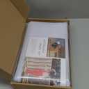 Hosuly Banister Guard 15 x 3 ft Balcony Netting for Kids Pets Stairway Safety Net Baby Fence Door Balcony Netting Safety Mesh Stair Net with No Drilling for Apartment Railing(White)