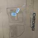OEDRO Floor Mats Fit for 2019-2026 Chevy Silverado/GMC Sierra Denali 1500 & 2020-2026 Silverado/Sierra 2500HD/3500HD Crew Cab Without Rear Underseat Storage Box, TPE All-Weather Car Mats, Black