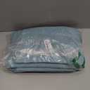 Dusty Blue Rectangle Tablecloth 55 x 120 Inch Linen Table Cloth for 8 Foot Rectangle Table Wrinkle Resistant Washable Fabric Cloth Tablecloth for Buffet Holiday Party Dinner Wedding