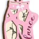 Ballet Ornament 2025 - Ballet Christmas Ornaments, Ballerina Gifts for Teen Girls, Women, Dancers, Wooden Dance Christmas Ornament for Ballerina Lovers, Dancers, Teachers - Xmas Tree Hanging Decor