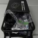RAYMACE Rear Rack Bike Basket with Cargo Net and Liner Large Bicycle Basket Perfect Mount for Electric Bike