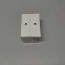 2 x Small Travel Jewelry Box, Portable Jewelry Organizer Case for Women and Girls, Travel Essentials (Light Gray)