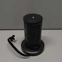 Kakyanill 30W USB Charging Station, Surge Protector Power Strip Tower, 9 AC Outlets with 8 USB Ports(4 USB-C), 6Ft Flat Plug Retractable Extension Cord, for Home Office Dorm, Black