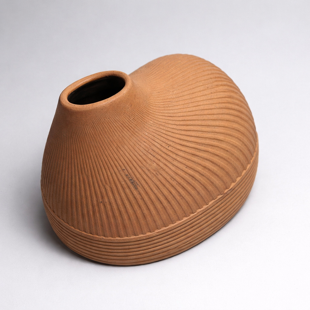 Ceramic Jar, Decorations, For Home Porcelain Vase, Brown