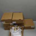 Asidrama 8 Pack Gold Privacy Door Handles, Door Lever with Door Knobs Indoor for Bedroom or Bathroom, Heavy Duty Door Handles Interior with Locks for Left Right Sided Doors