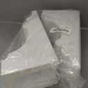 Wealrit White Corbel Bracket Decorative Shelf Bracket PU Corbel 3.3" W x 4.9" D x 9.8" H