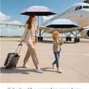 Seniny Mini Portable Travel Umbrella with Case - Compact Umbrellas for Rain & Sun UV Protection for Backpack Pocket, Lightweight Folding Small Umbrella, Tiny Purse Size UV Blocker for Kids Women Girls