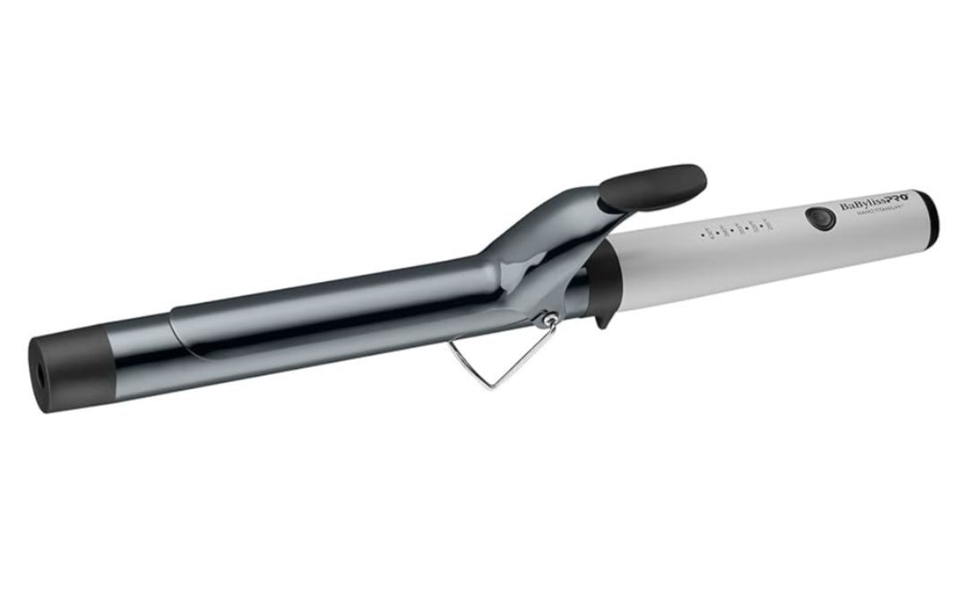 Babyliss PRO Nano Titanium Professional Curling Iron with Extended/Long Barrel Perfect for Longer Hair