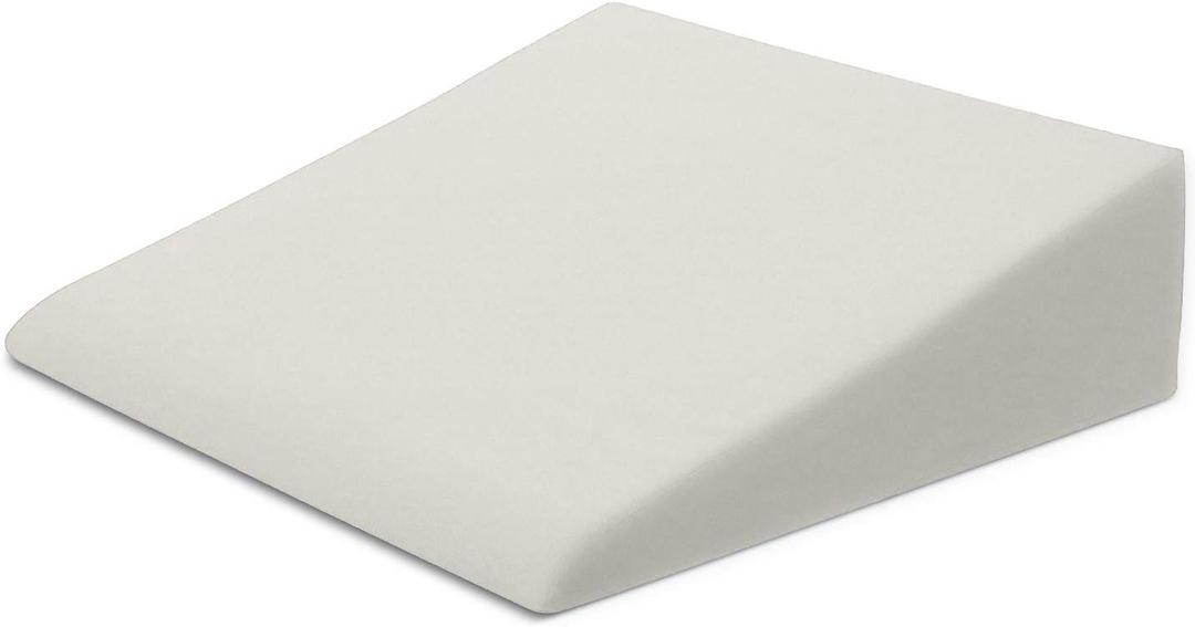 Xtreme Comforts Wedge Pillow Cover - Allergy-Friendly & Easy to Clean Cover - Fits Our (27" x 25" x 7") Wedge Pillow  Ivory