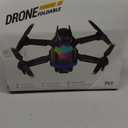 Drone with Camera, Dual 720HD, Drone for Kids with Cool Lights, Gestures Control, Vertical Shooting, Waypoint Flight, Gravity Control, 3D Flip, 3-Speeds, Drones for Adults, Beginners, Kids (Black)