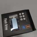 256GB USB Flash Drive for Phone and Pad, Photo Stick High Speed External USB Thumb Drives Photo Storage Memory Stick for Save More Photos and Videos (Blue, 256GB)