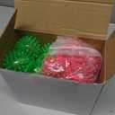 Sotiff 27 Pcs Light up Ball Spiky LED Bouncy Ball Flashing Squeaky Multicolor Puffer Toy Rubber Sensory Toy Carnival Prizes Bulk Party Favors for Teens, Adults, Children