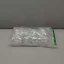 8PCS Hanging Clear Plastic Fillable Ornaments Balls,3.15 Inch DIY Christmas Decorative Ball, Fillable Plastic Decorative Ball for Christmas, Halloween, Birthday, Wedding Decor (80mm)