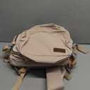 LOVEVOOK 40L Travel Backpack for Women & Men, Airline Approved Carry On Luggage with 3 Packing Cubes, TSA Overnight Bags, Waterproof Personal Item Bag, Weekender Essentials Backpacks Fits 17" Laptop (Light Khaki-Beige-Coffee)