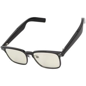 Smart Glasses, Blue Light Blocking Sunglasses, BT 5.3 IPX4 Lossless Sound Quality Touch Control Audio Glasses(Black Frame)