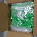 BEIDOU-PAC Slider Snack Storage Zip Bags with Stand-Up Bottom, 500 Count | 2 Mil | 6.5 IN x 3.25 IN, Freshness Easy Open Reclosable Clear Plastic Bags for Food On the Go (Slider-snack-500count)