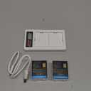 2-Pack Rechargeable Battery Compatible with Arlo Pro 5S 2K Pro 4 Pro 3 Ultra 2 Cameras VMC4050P VMC4250P VMC4350P A-4a, with LCD Dual Battery Charger (4800mAh 3.85V)