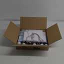 Winter Onederland 4th Birthday Decorations: Girl Marquee Numbers 3 Feet Tall Large Frozen Wonderland Balloon Blue Snowflake Christmas Party Decor Backdrop 3FT Light Up Number 4