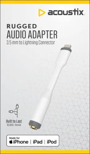Acoustix Rugger Audio Adapter 3,5 mm to Lightning Connector