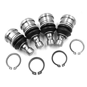 Upper and Lower Front Ball Joint 4 Pcs Compatible with Polaris RZR 570 800 900 Ranger Sportsman Scrambler Replaces # 7061220 7061187 7081505 7081580 7081666 7081924 42-1037 7081462