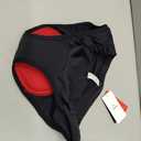 Women's 4D Padded Bike Underwear Cycling Shorts Biking Bicycle MTB Briefs Gear Clothes Biker Padding (Black), Small