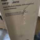 Medline Aluminum Crutches for Kids, Adults & Seniors, Walking Aid, 300 LB Weight Capacity,1 Pair, Fitting 5'2" - 5'10"