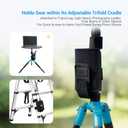 JJC Equipment Mounting Strap for Power Bank on Tripod for Long Time Photography,Remote/Off-Camera Flash Holder Strap for Photographer Videographer,Hard Drive/Computer Power/Smartphone Holder Strap