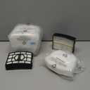 Laukowind Replacement for Shark Navigator ZU560, ZU561, ZD201, ZU562, ZU572, UV650ZU560C FilterZero-M Lift-Away Speed Upright Vacuum Part XFFK560, XHEPA5604 Foams and 4 Felt Filters and 2 Filter