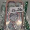 Miracase Magnetic for iPhone 15 Pro Max Case 6.7'' [Compatible with Magsafe] Full-Body Military Drop Proof for iPhone 15 ProMax Case with Built-in 9H Tempered Glass Screen Protector,Pink