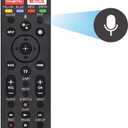 RMF-TX500U Remote Control for Sony Smart TV/Bravia TV with Voice Command for All Sony XR/XBR/KD Series 4K LED OLED Google/Android Smart TVs.