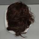 WeKen 80s Costumes for Men and Women Long Curly 80s Rock Brown Mullet Wigs for Adults 80s Party Halloween Cosplay Accessories