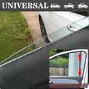 2 x RUIANTE 2PCS Car Door Protector for Dogs Anti Scratch Protection with Pockets nets Door Protectors Vehicle Door Covers Guard Shield Liner Universal Fit for Car Sedan, Truck, Pickup, SUVs 600D Black