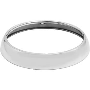 Anxingo Motorcycle 7" Headlamp Lamp Trim Ring Cover Headlamp Assembly(Chrome), Replacement for Harley-Davidson Touring Road King Electra Glide Street Glide Tri Glide FLHT FLH