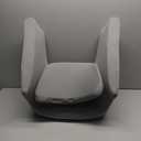 Reading Pillow for Gaming, Extra Large Laptop Pillow for Adult, Memory Foam Lap Desk Gaming Pillow for Reading, Working, Playing Steam Deck Switch or Sitting in Bed Floor Sofa(Grey)