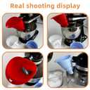 Flour Funnel for Kitchen Mixer,Flour Funnel- Stand Mixer Attachment,Kitchen Attachments for Mixers Accessories,for Egg Liquid and Both Flour.