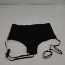 Women's High Waist Yoga Shorts with Garters Booty Dance Cheeky Hot Pants Gym Workout Active Butt Lifting Sports Leggings XL